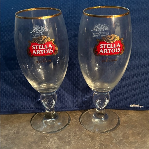 Stella Artois glasses - Picture 1 of 1